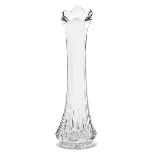 EAPG, Pattern Glass, Pressed Glass, Victorian Glass,Peerless Crystal Stick Glass Bud Vase, bud vase, A.H. Glass Company