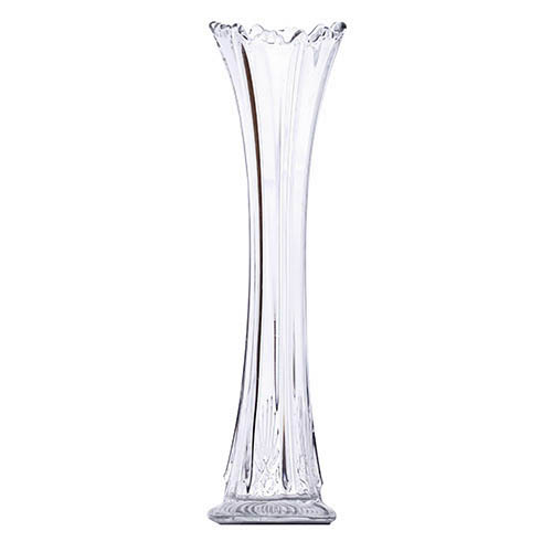 EAPG, Pattern Glass, Pressed Glass, Victorian Glass, Delta Vase, Paneled Thistle Vase, Gladiolus vase, Bryce Higbee Glass Company