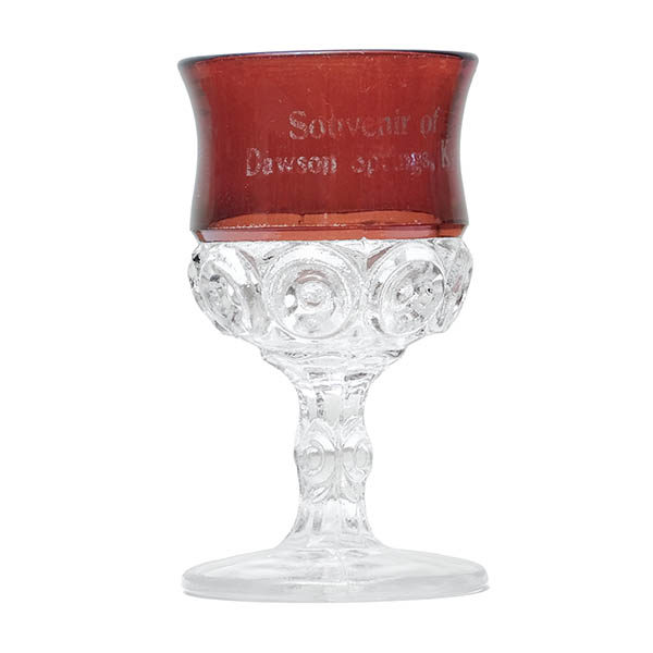 EAPG, Pattern Glass, Pressed Glass, Victorian Glass, royal coop wine glass, Co-operative Flint Glass Company, Co-op wine glass