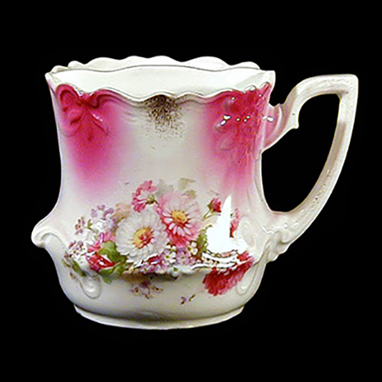 Porcelain Shaving Mug Bouquet