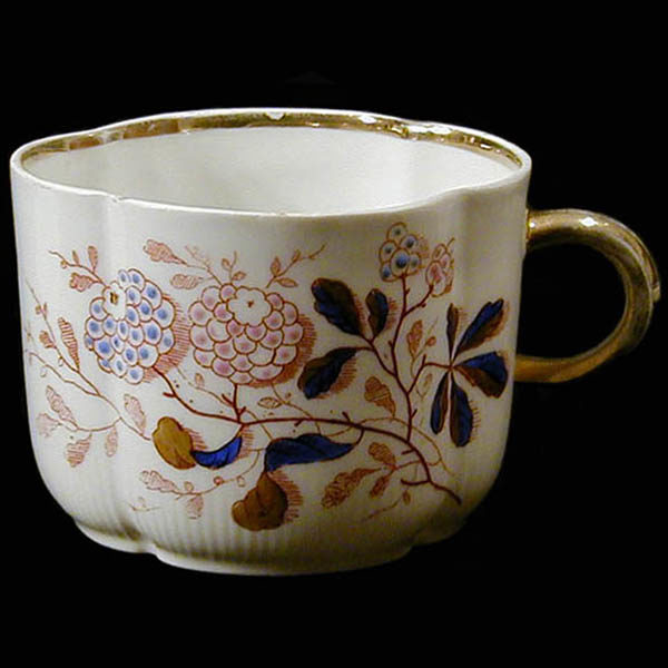 Porcelain Shaving Mug, antique, flowers