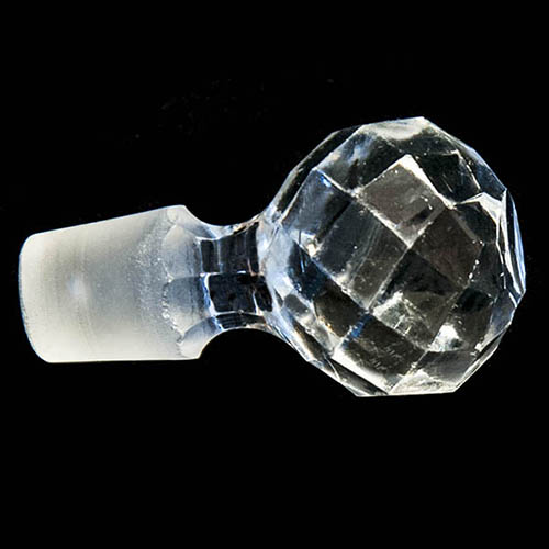 eapg, cut glass stopper