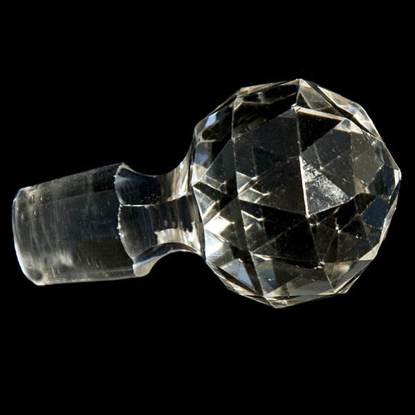 EAPG, Crystal Cut Glass Stopper
