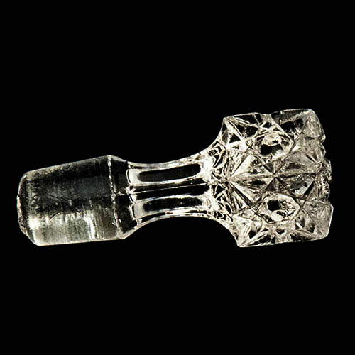 EAPG, Pressed Glass, Pattern glass, victorian glass, antique, stopper