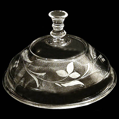 EAPG, Pattern Glass, Victorian Glass, Pressed Glass, Antique, Compote Lid