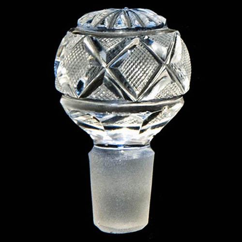 EAPG Stopper, Crystal Glass