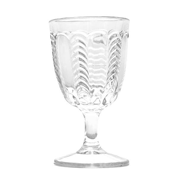Antique, EAPG, pressed glass, pattern glass, victorian glass, crystal glass, florida goblet, United States Glass Company
