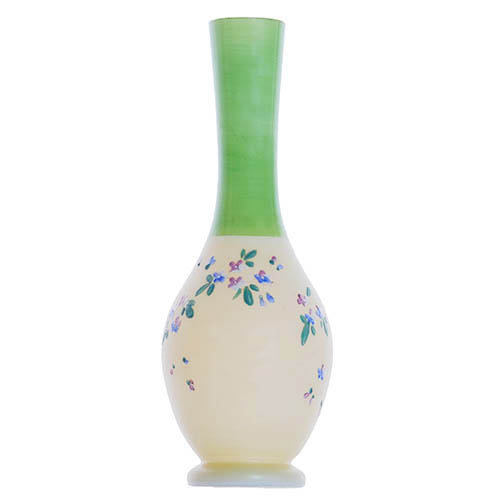 Vintage Vase, Milk Glass Vase