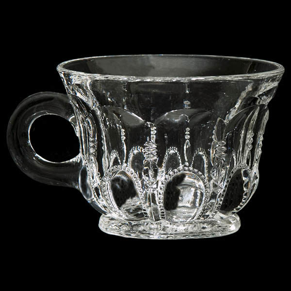 EAPG, Victorian Glass, Pattern glass, pressed glass, Michigan punch cup, United States Glass Company