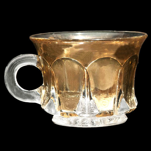 EAPG, Victorian Glass, Pattern Glass, Pressed Glass, antique, Portland Punch Cup, United States Glass Company