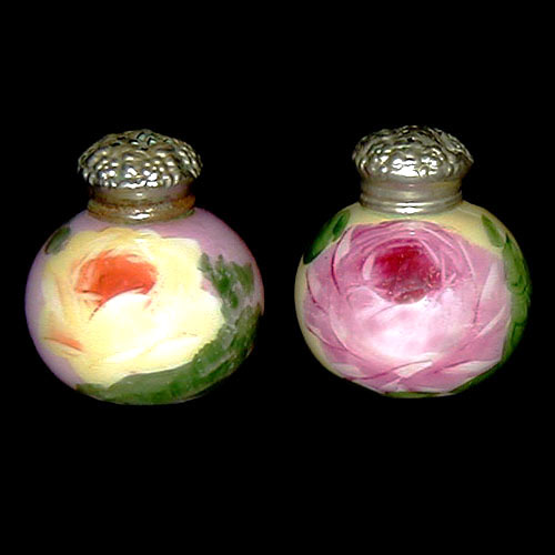 EAPG, Victorian Glass, Pattern Glass, Pressed Glass, antique, Sphere Salt Shaker, Mt Washington Pairpoint Corperation