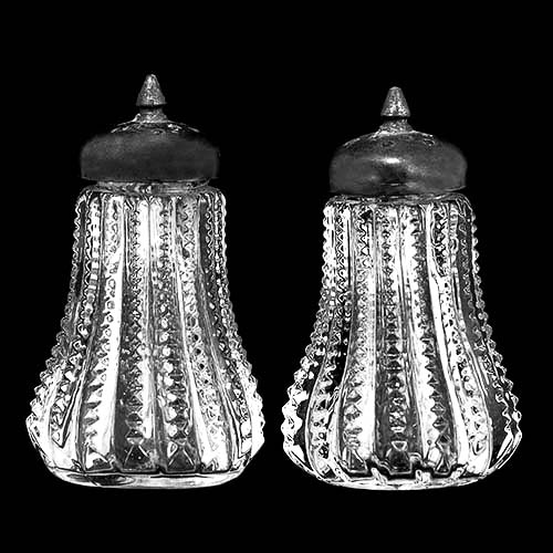 EAPG, Victorian Glass, Pattern Glass, Pressed Glass, antique, Heisey Number .8 Salt Shaker, Salt and Pepper Shaker, Heisey Glass Company