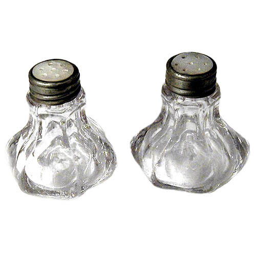 EAPG, Victorian Glass, Pressed Glass, Pattern Glass, antique, Salt and Pepper Shaker