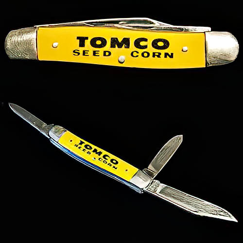 Vintage Pocket Jack Knife Advertising Tomco