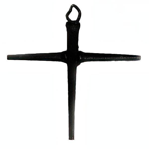 Vintage Metal Nail Cross