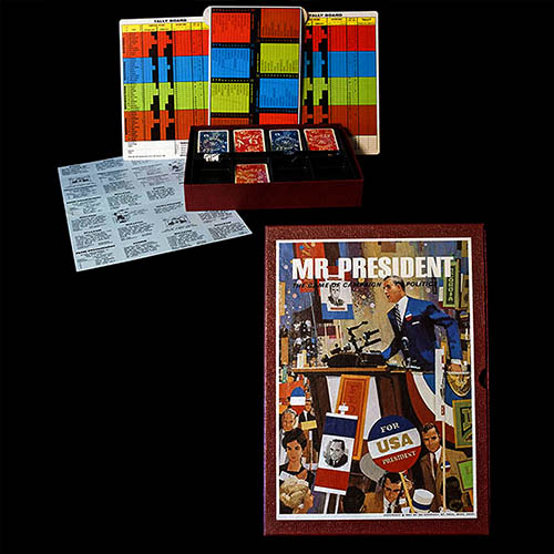 Mr. President Bookshelf Game, 3M Game, 1971