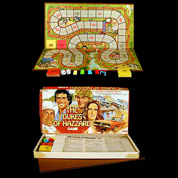 The Dukes of Hazzard Board Game, Ideal Toy Company, 1981