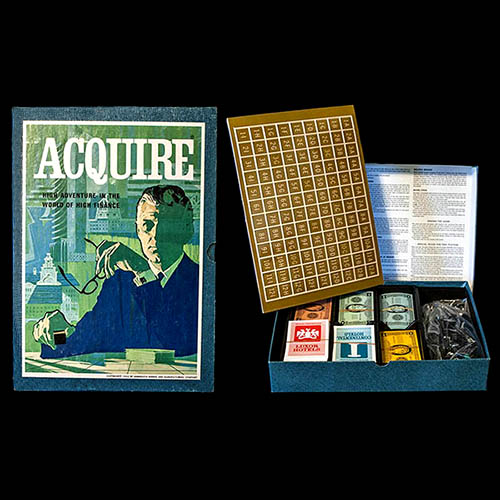 Acquire Bookshelf Game , 3M Company, 1962