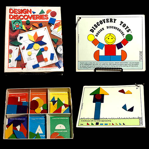 Design Discoveries Game, 1986, Discovery Toys