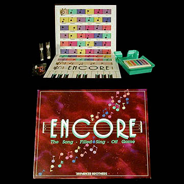 Encore Board Game, Parker Brothers, 1989