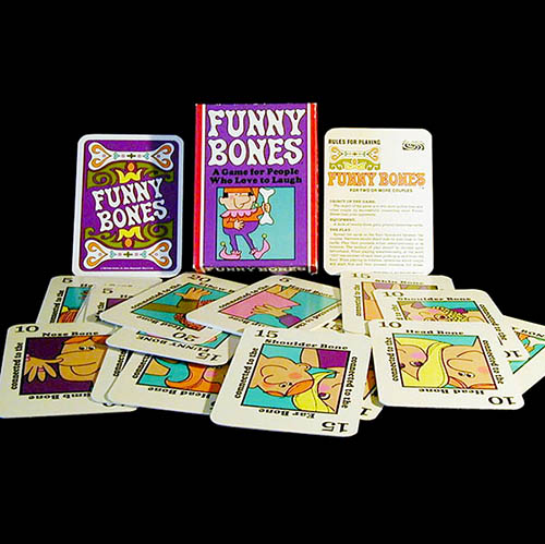 Funny Bones Card Game, Parkr Brothers, 1963