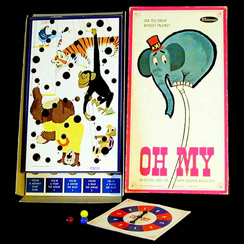 Oh My Board Game, Whitman, 1967