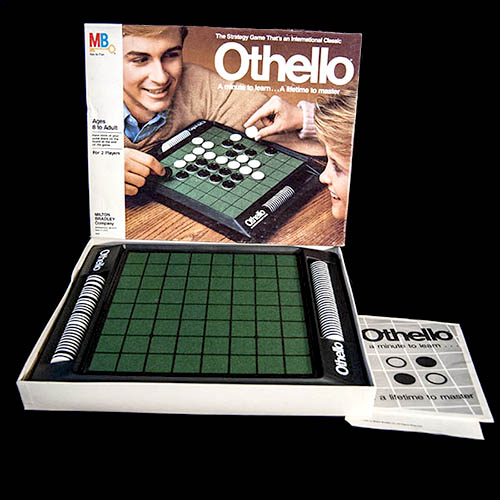 Othello Game, Milton Bradley, 1986