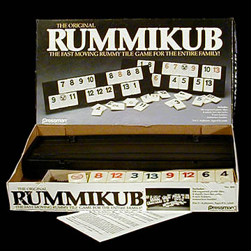 Rummikub Game, Pressman, 1980