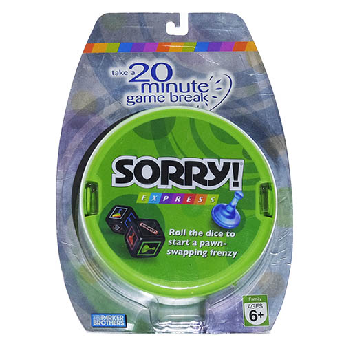 Sorry Express Travel Game, 2007, Hasbro