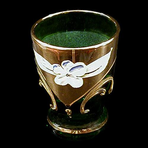 Vintage Murano Shot Glass, Murano Glass Italy