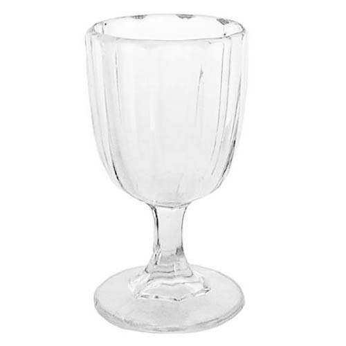 Vintage Glass Stemware Goblet