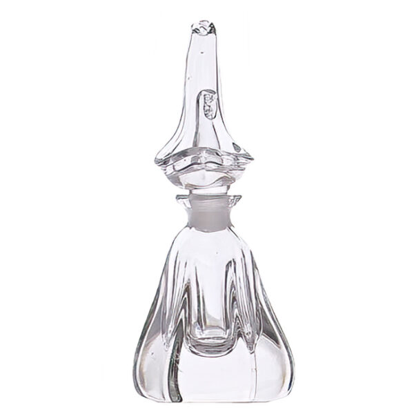 Vintage Glass, Jack in the Pulpit Flower, Perfume Bottle
