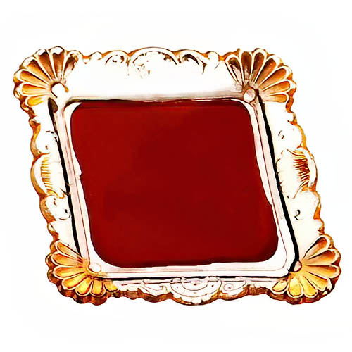 Whimsy Novelty Glass Pin Tray, Westmoreland Specialty Company, ruby stain