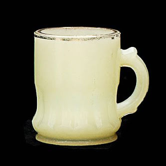 Whimsy Novelty Glass Beer Mug, Root Beer Mug, custard glass