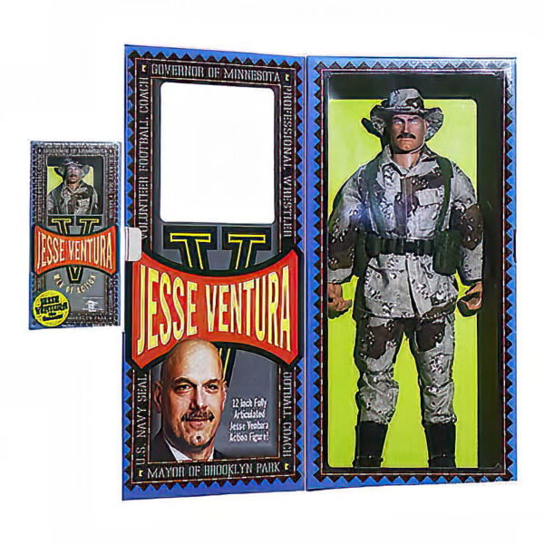 Jesse Ventura Navy Seal Doll, 1999, Formative Intl LTD, Toyboy Company