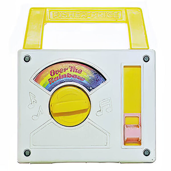 Windup Toy Radio, Over the Rainbow, Fisher Price Toy Company, 1981