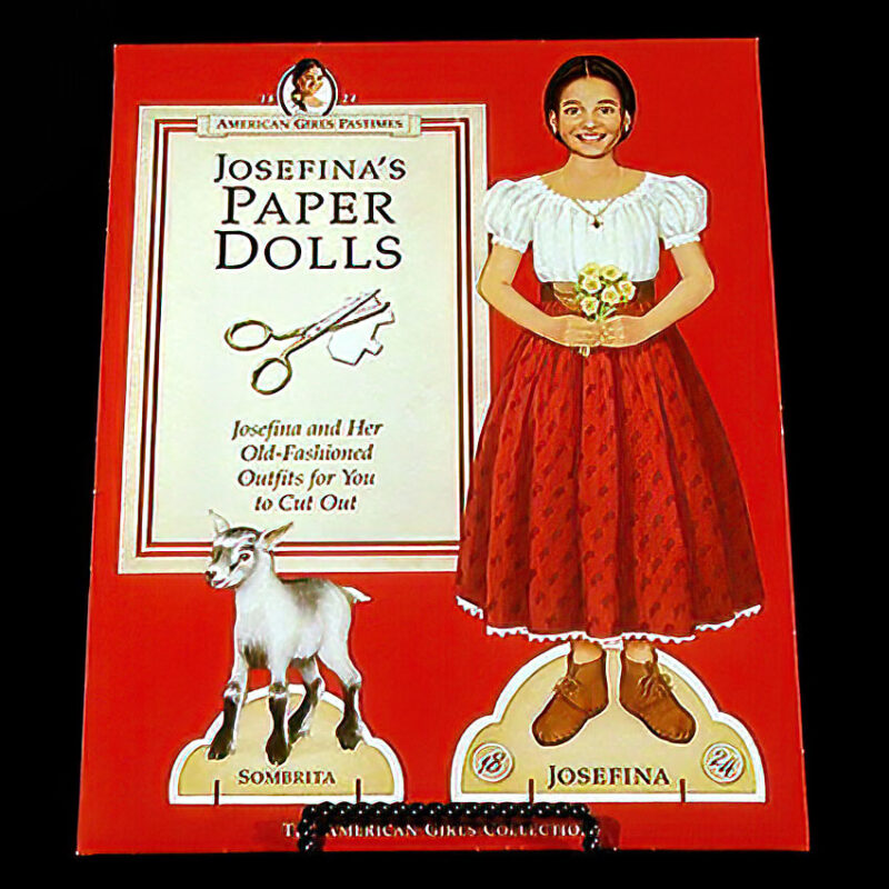 American Girls Paper Doll, Josefina, 1998, Pleasant Company, American Girl Publishing