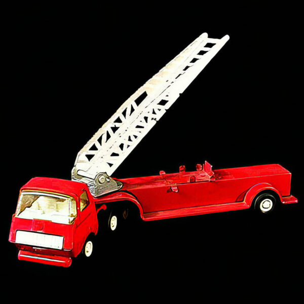 Tonka Red Fire Ladder Truck, Tonka Toys Company