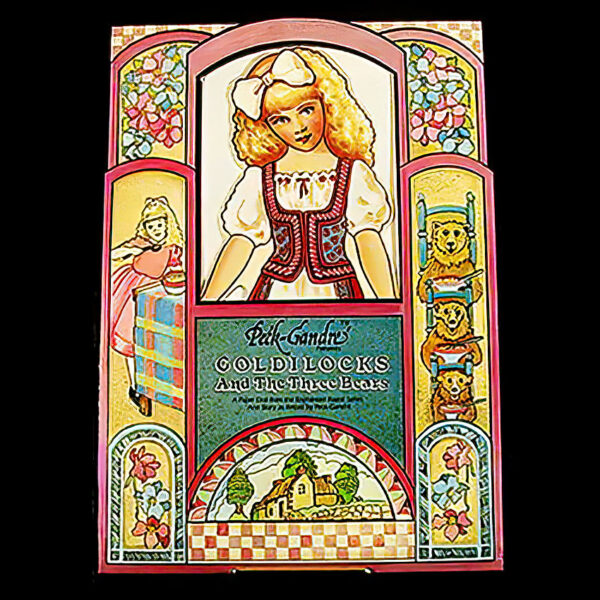 Goldilocks and the 3 Bears Paper Doll Set,, Peck-Gandre, 1992