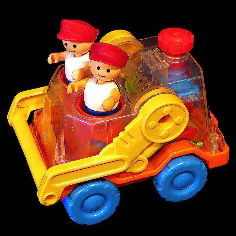 Playskool Mechanical Car, Playskool Macau Company