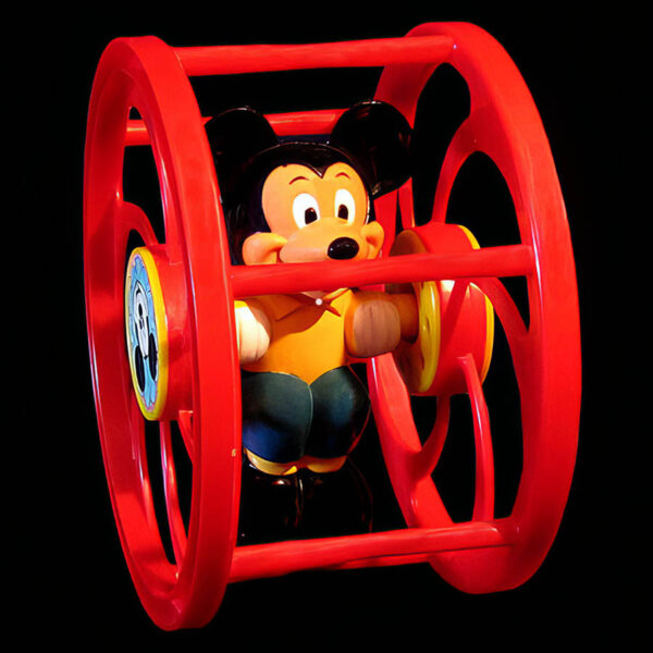 Mickey Mouse Rolling Wheel Preschool Toy, Illco Disney