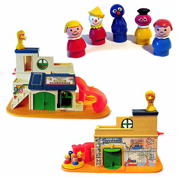 Sesame street Clubhouse, Fisher Price Play Family