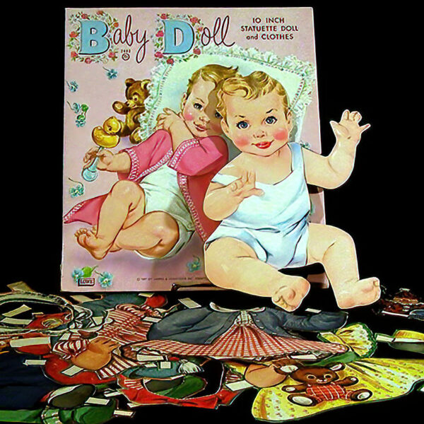 Baby Paper Doll, James and Jonathan Inc, 1957