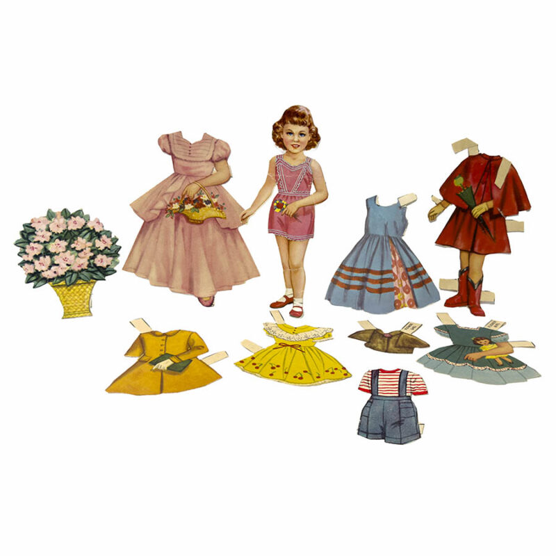 Here's The Bride Paper Dolls, Whitman Publishing Company,, 1953