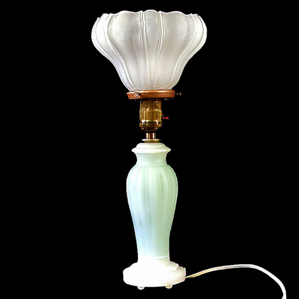 Antique Boudoir Table Lamp