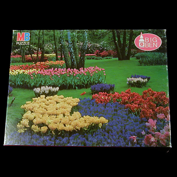 Holland Garden Puzzle, Milton Bradley Company