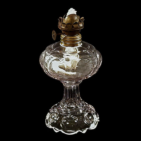 Antique Miniature Kerosene Table Lamp
