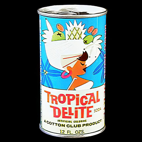 Vintage Tropical Delite Soda Bank, Cotton Club Bottling Company Cleveland Ohio