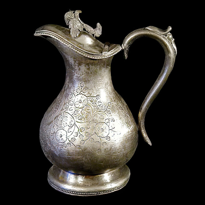 Antique Silver Syrup Pitcher