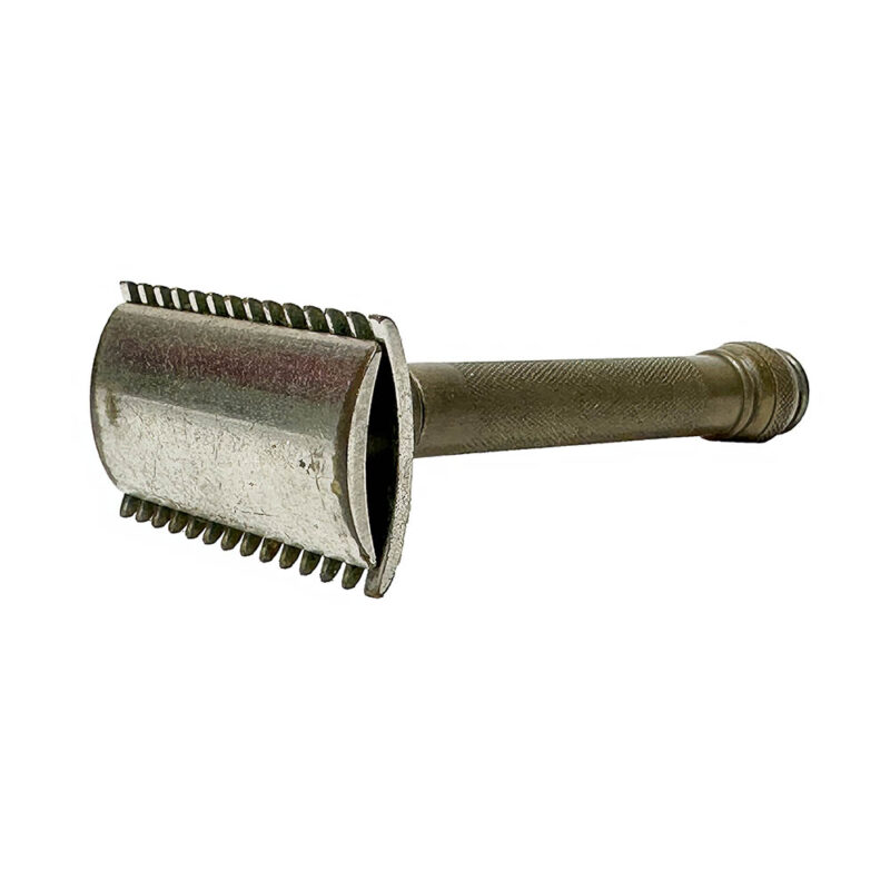 Safety Razor with brass handle